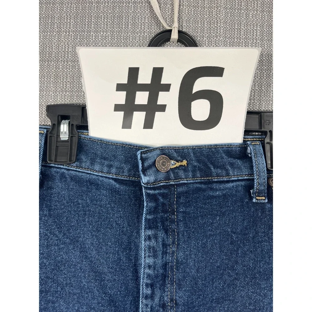 Wrangler Jeans Mens 38x30 Blue Denim Cotton Stretch Medium Wash Straight‎ Leg
